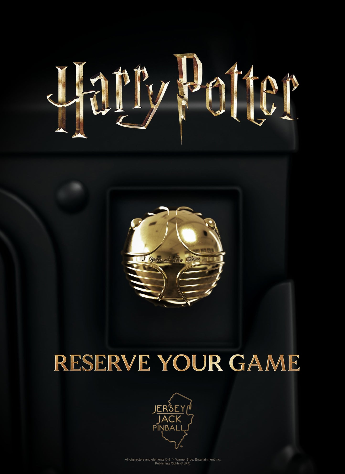 Harry Potter - From Jersey Jack Pinball - Deposit