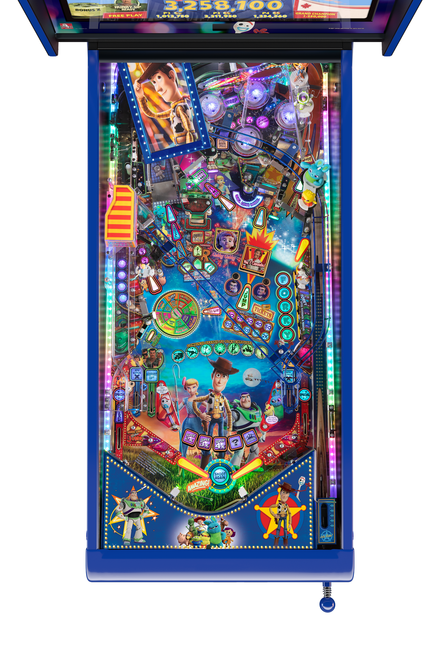 Jersey Jack Pinball Toy Story Limited Edition Pinball Machine